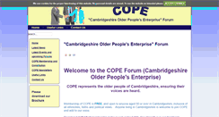 Desktop Screenshot of cambridgecope50.org