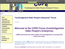 Tablet Screenshot of cambridgecope50.org